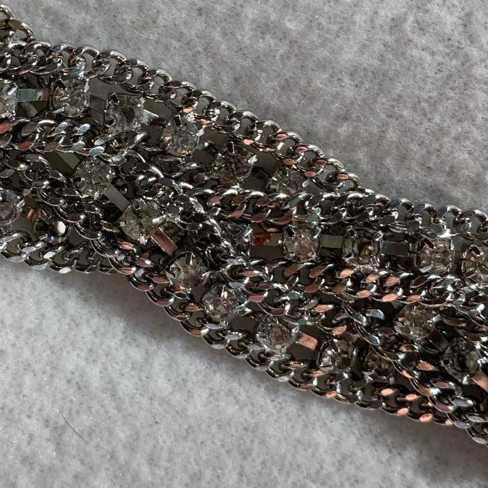 Express Rhinestone Stretch Belt - Picture 10 of 13